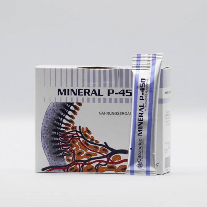 Citozeatec “MINERAL P-450” Sirup-Sticks, 12 Portionssticks zu 10 ml